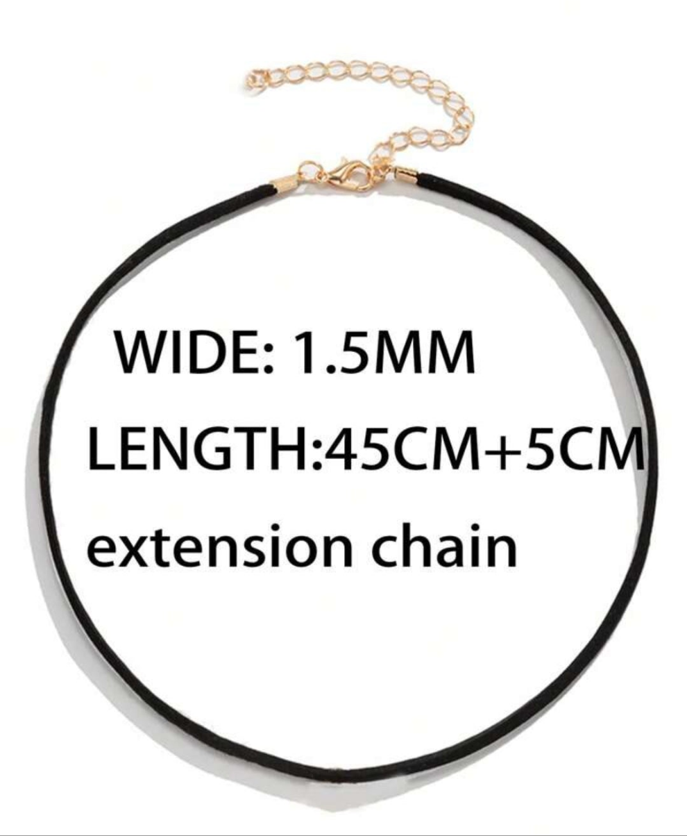 100Pcs Waxed Necklace Cord Necklace Rope String With Clasp For DIY Bracelet Pendant Bangle Jewelry Making