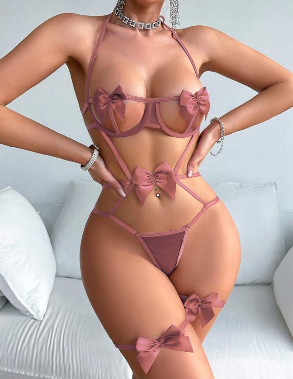 Sexy 3pcs/Set Sexy Lingerie Set