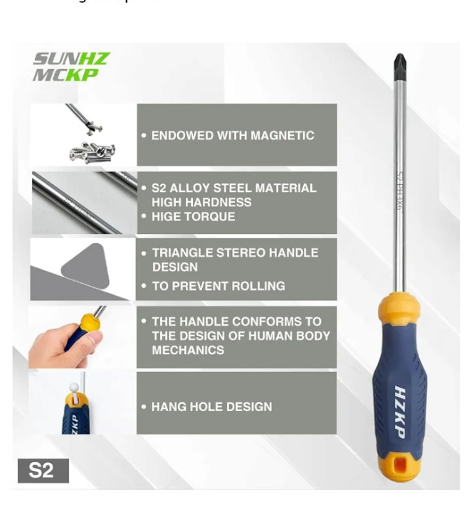 SUNHZMCKP Magnetic Screwdriver Set 66-Piece, S2- Alloy Tool Steel, Includes Slotted/Phillips/Torx Mini Precision Screwdriver, Replaceable Screwdriver Bits With Sturdy tool box