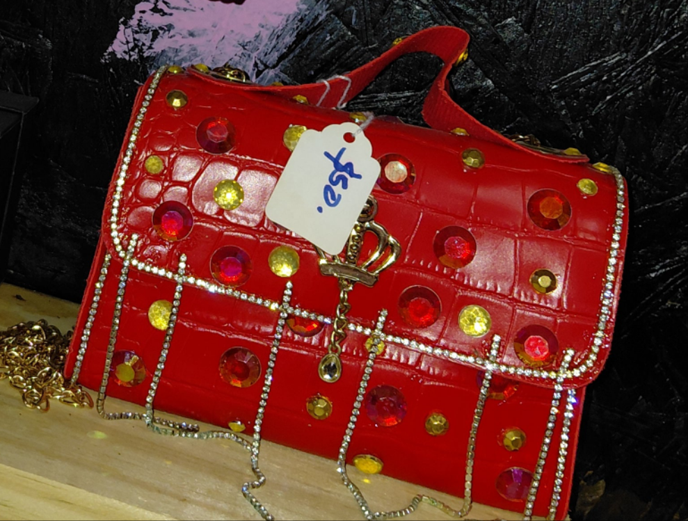 Custom mini Handbag COCOMONEY 1 of 1 only 1 size*7×5in pu