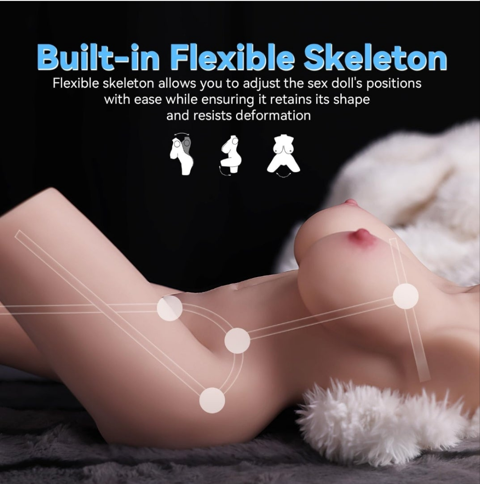 10lb Sex Toys for Men Realistic Sex Doll Tight Dual Channel Vagina & Anal High Durability TPR Softness Material Men Masturbation Mini Sex Dolls