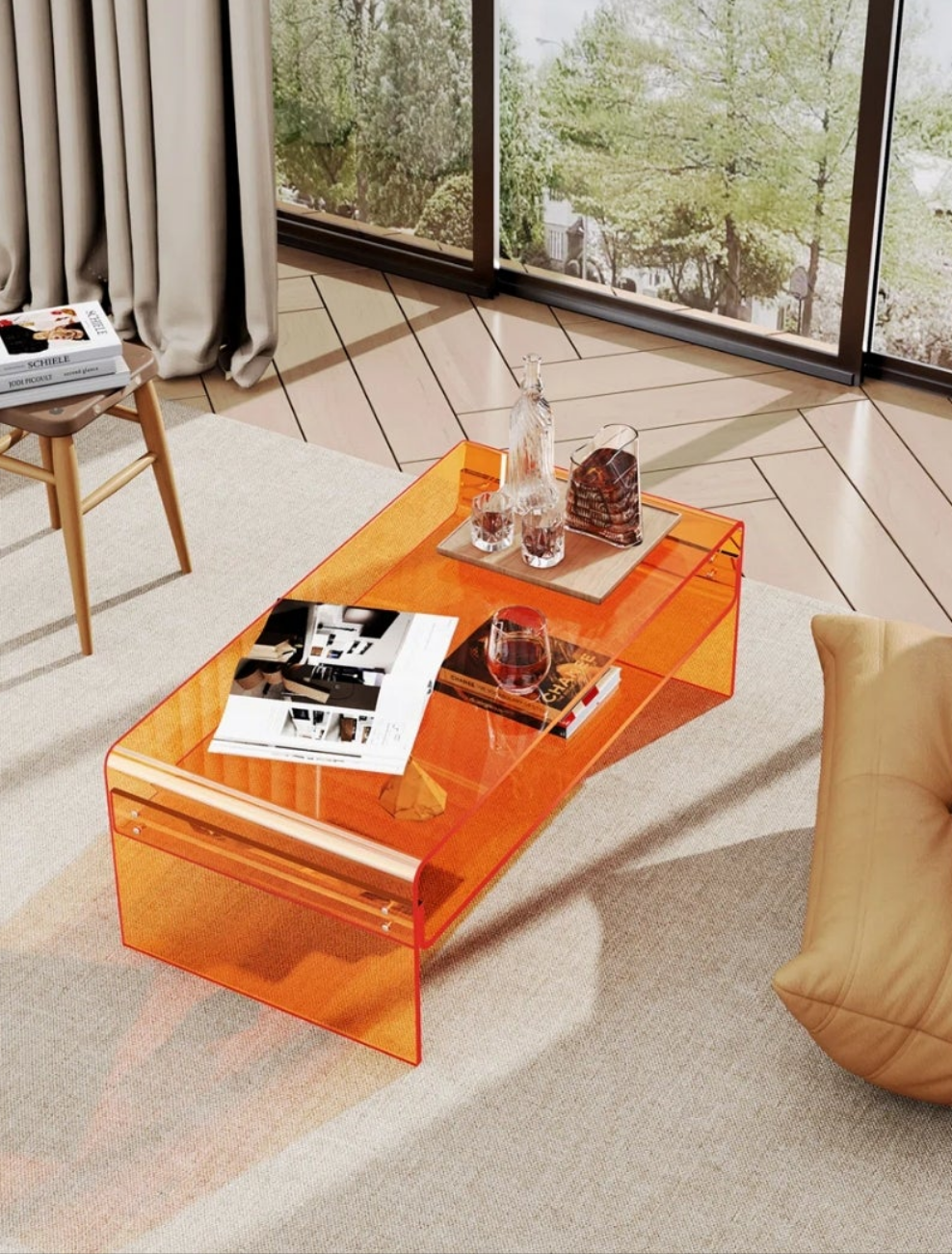 Acrylic Coffee Table