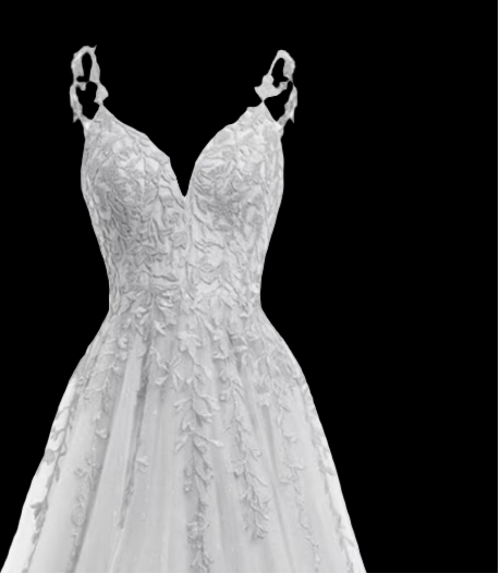 V Neck Tulle Wedding Dresses Long Sparkly Lace Formal Ball Room Party Dress