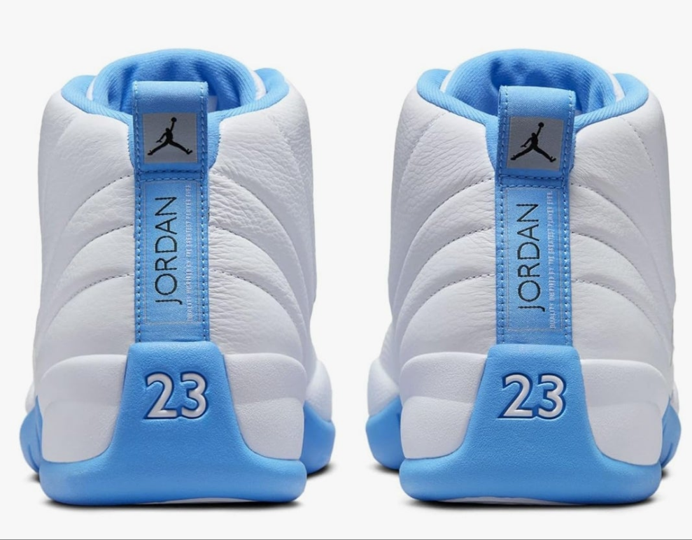 Jordan 12 Retro 'Melo' University Blue/White (CT8013 112)