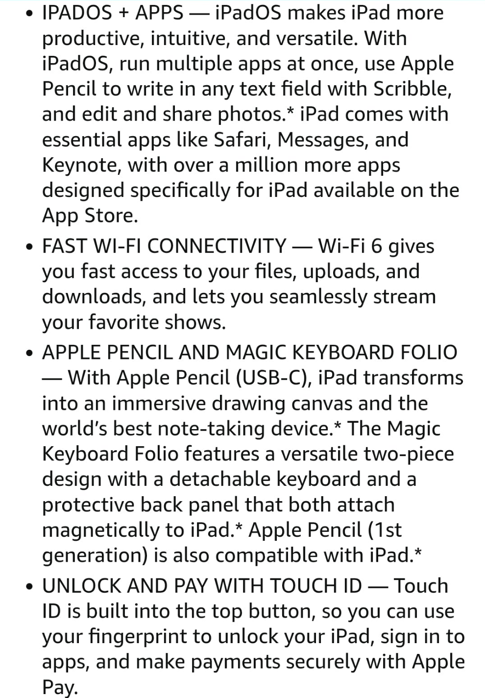 Apple iPad 11-inch: A16 chip, 11-inch Model, Liquid Retina Display, 128GB, Wi-Fi 6, 12MP Front/12MP Back Camera, Touch ID, All-Day Battery Life —