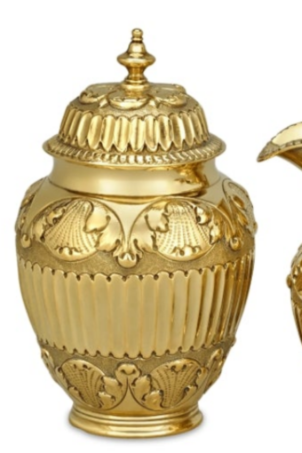 Victorian Silver Gilt Tea Set by Edward Barnard & Sons