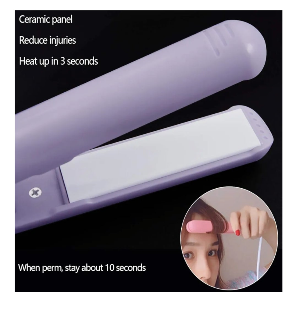 Hair straightener purple