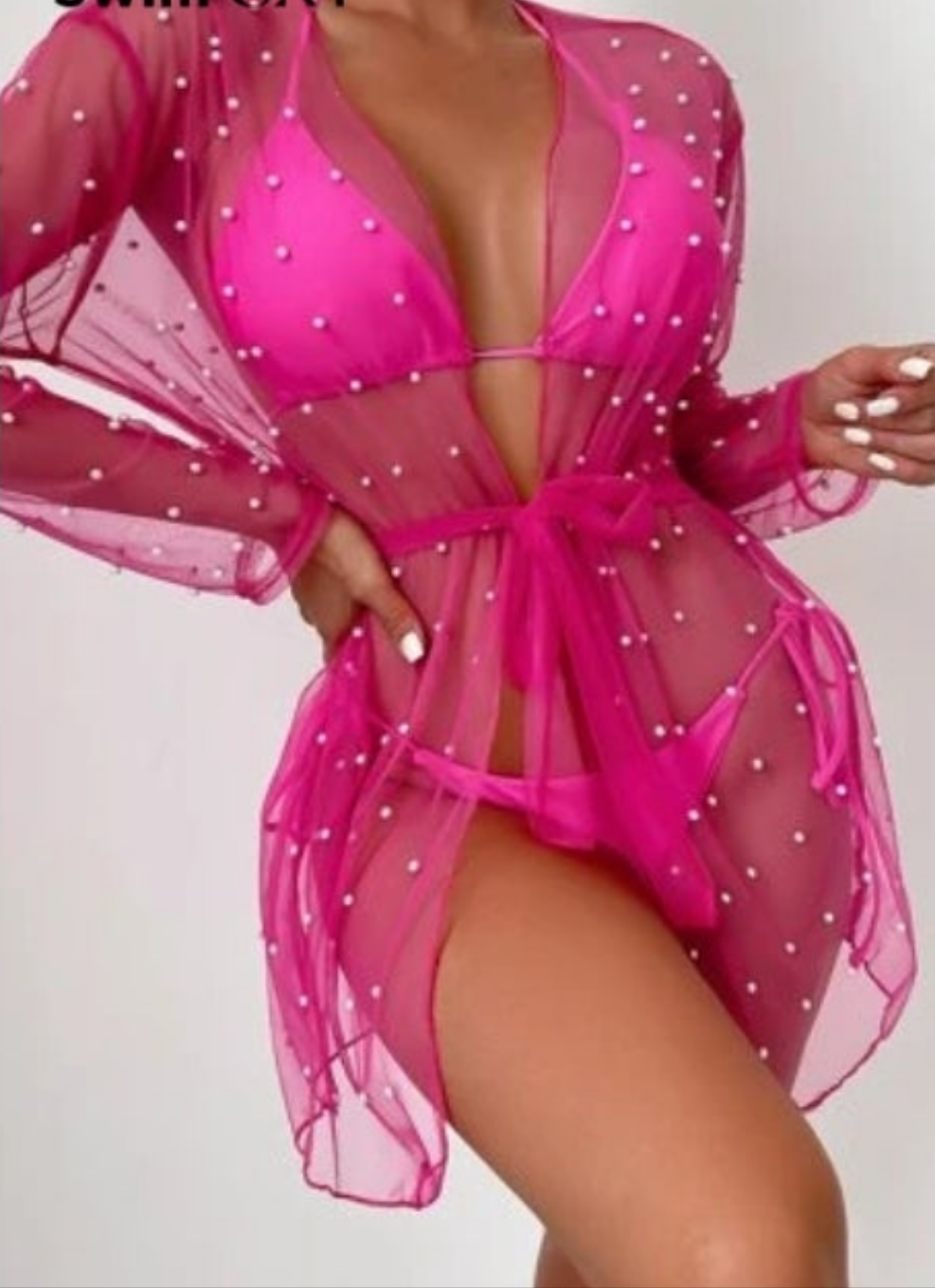 Sexy Lingerie set choose by number beside outfit