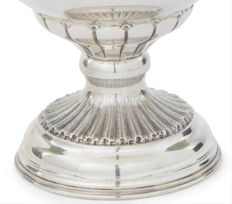 925 Very Large Sterling Silver Decorative Piece / Vase