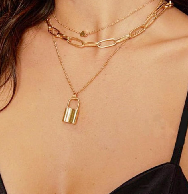 69 Pieces Gold Jewelry Set for Women Fashion Costume Jewelry Gold Plated Necklace Bracelet Gold Earrings Set for Women