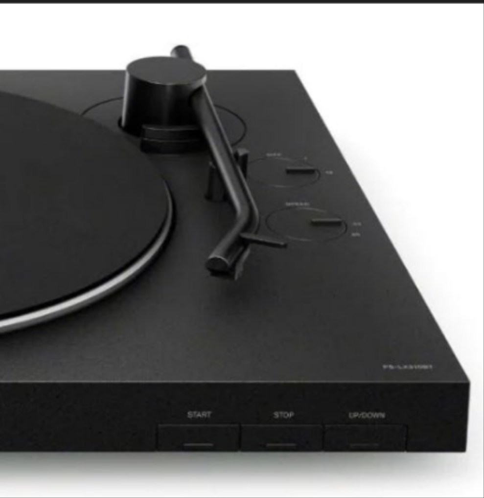 Hi-Res Belt-Drive USB Turntable with Bluetooth Connectivity