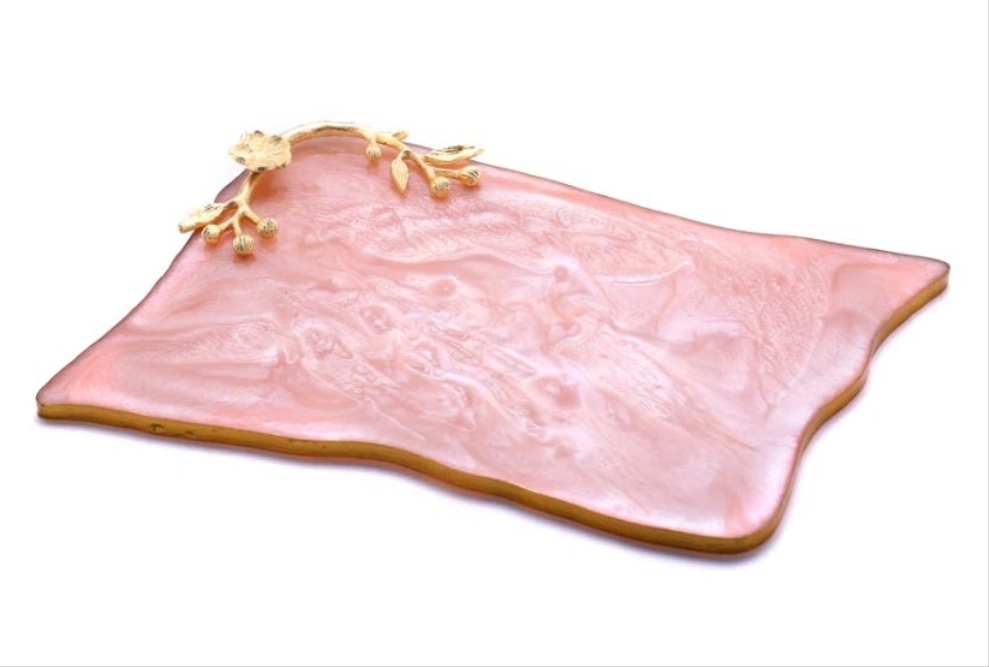 Resin Platter; Cheese Board Serving Board