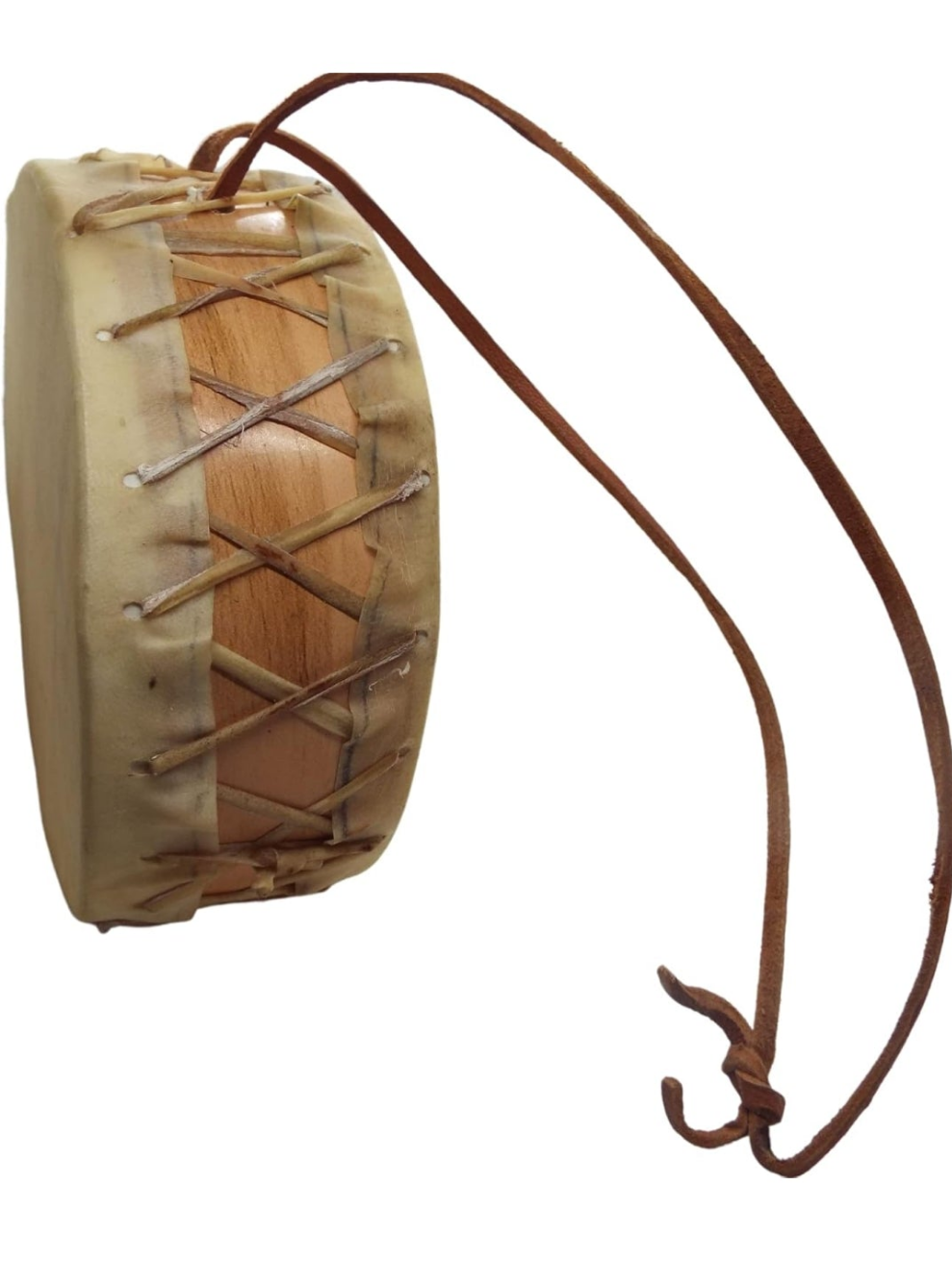 hand drum 6 IN, shaman drum, frame drum, world drum, native american drums, small handmade drum YAQUI