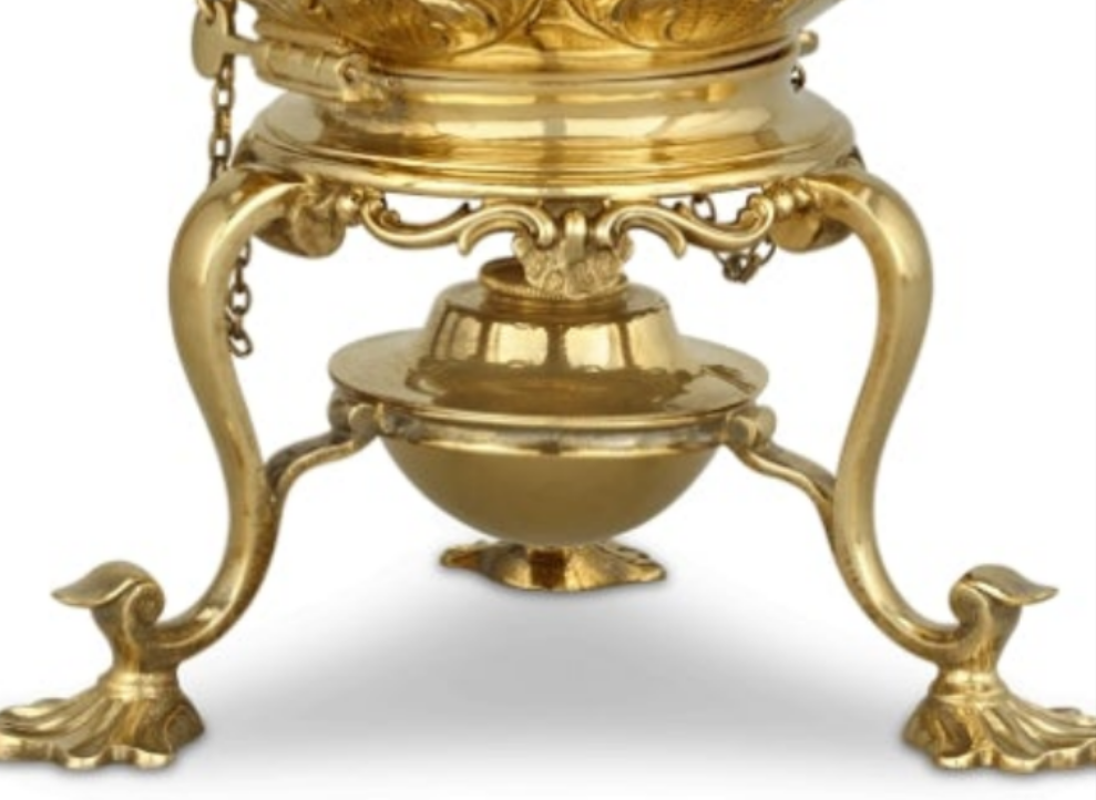 Victorian Silver Gilt Tea Set by Edward Barnard & Sons