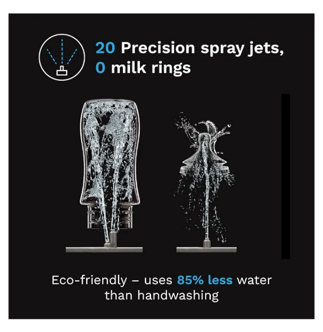 Bottle Washer Pro - Baby Bottle Washer, Sterilizer + Dryer - All in One Machine Cleans Bottles, Pump Parts, & Sippy Cups - Replaces Hand Washing, Bottle Brushes and Drying Racks