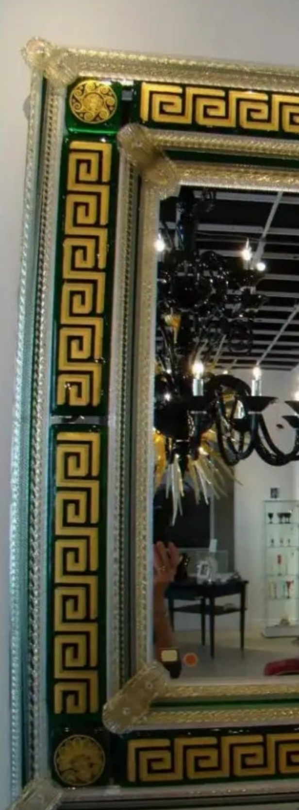 Versace Casanova Venetian Glass & Art Mirror
Fratelli Barbini - Gianni Versace Mirror