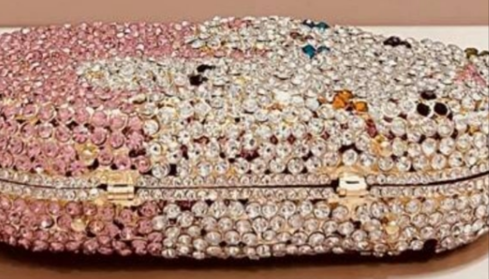 COCOMONEY Miss Icy Clutch Evening Bag