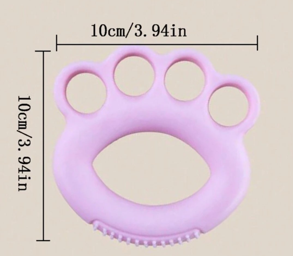 1pc Hand Grip Strengthener With Individual Finger Exerciser And Soft Silicone Hand Gripper For Home Gym Training