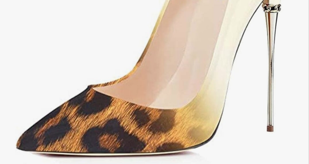 Sexy Slip On Pumps Stiletto Heels Pointy Toe Chic Party Evening Dress