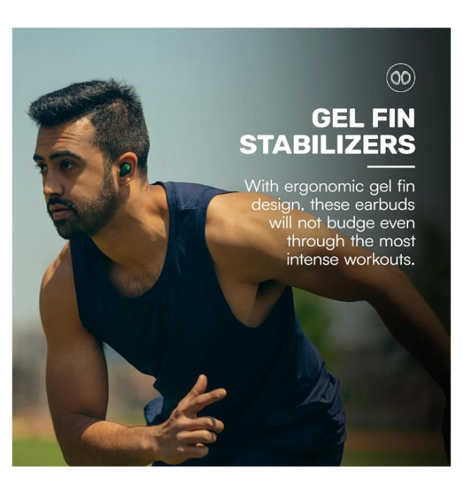 Bluetooth True Wireless Earbuds with Built in Mic 56 Hours of Battery, IPX7 Waterproof, Active Noise Cancellation, Awareness Mode, and Bluetooth 5.3