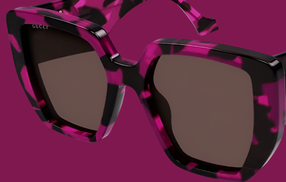 Gucci Square Sunglasses
Pink Tortise (GG0956S-008-FR)