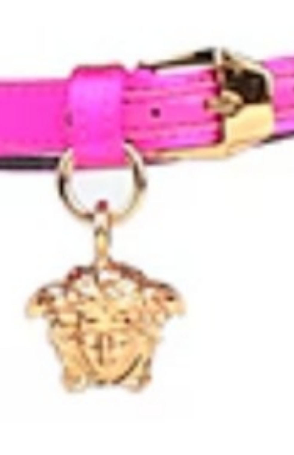 Versace Medusa 110mm Chain High Heeled Sandals
Deep Fuchsia Satin
