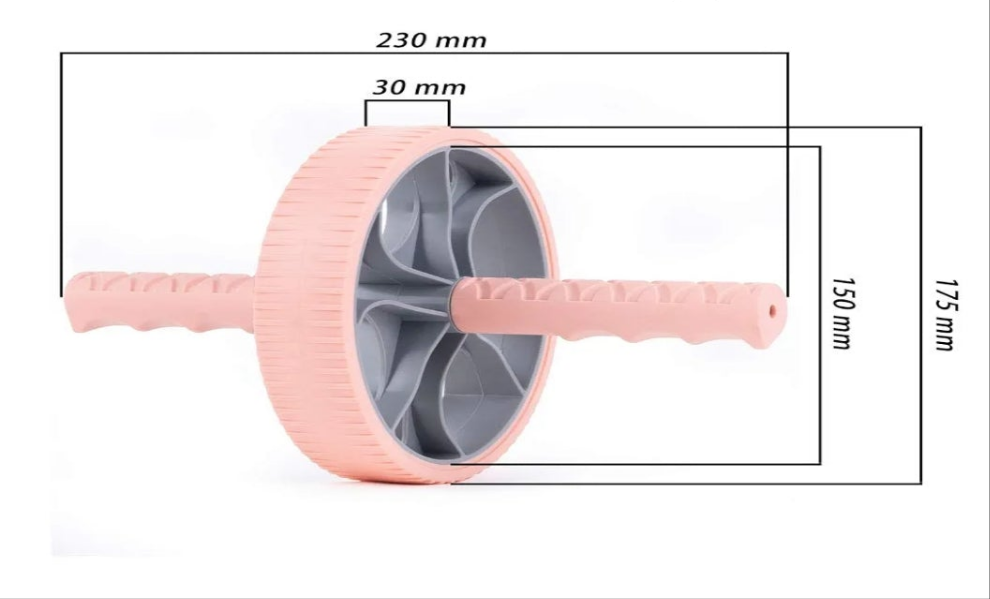Exercise roller pink