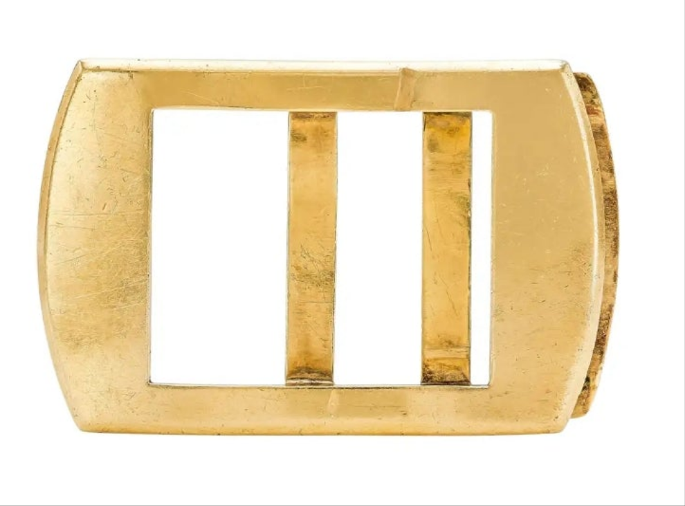 Cartier 18k Gold Antique 1930s Cartier Gold Belt Buckle