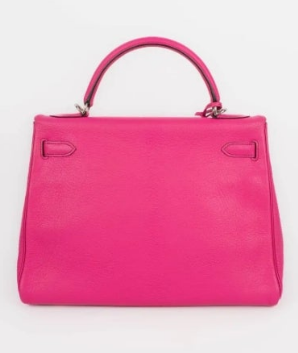 Hermès Pink Calfskin Kelly Bag, 2005