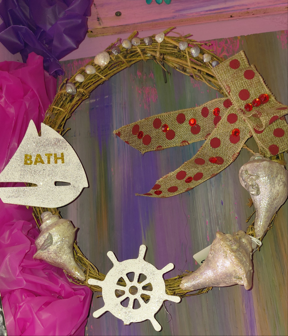 COCOMONEY ART Wreath 1 OF 1 CUSTOM PIECE wood material