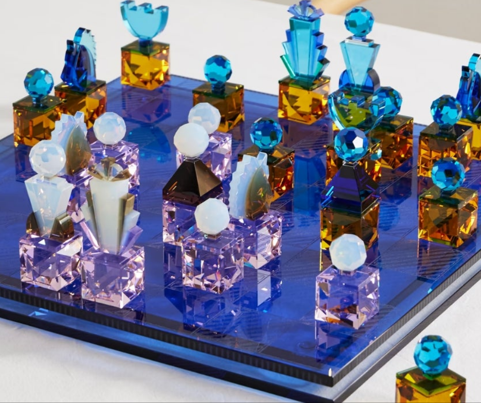 Crystal Reflections Copenhagen
Crystal Chess Set