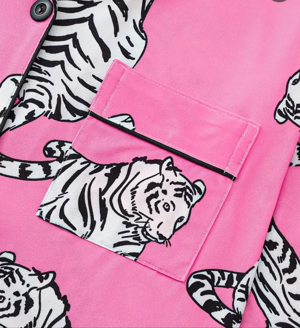 COCOMONEY ZEBRA OR LEOPARD PAGAMA SETS 2 and 3 PIECES