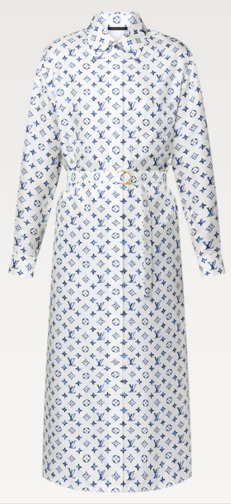 Louis Vuitton Monogram Shirt Dress