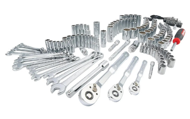CRAFTSMAN Mechanics Tool Set, 1/4 and 3/8 Inch Drive, 189 Piec