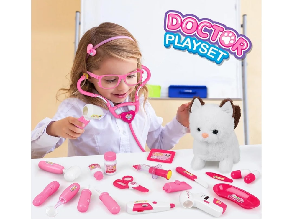 Doctor’s Kit Play Set - Doctor Role Play Set, Doctor Kit For Toddlers And Kids Ages 3+