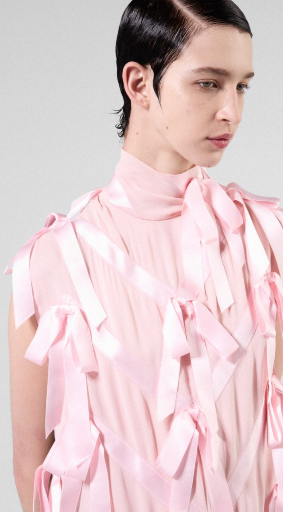 Prada Sablé dress with bows