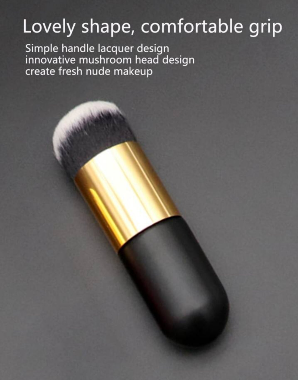 1Pc Foundation Brush Blush Brush Highlight Brush Cosmetic Brush Makeup Tools material pp