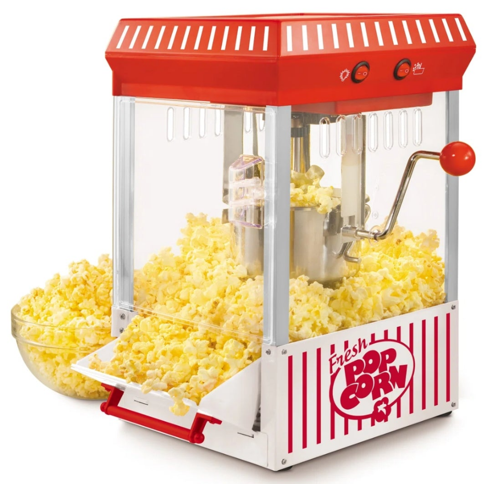 Popcorn Maker Machine in 2 colors to choose from yay fun
