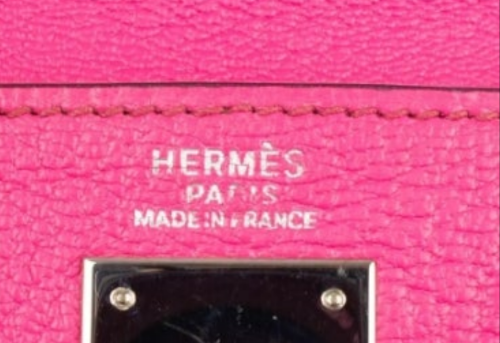 Hermès Pink Calfskin Kelly Bag, 2005