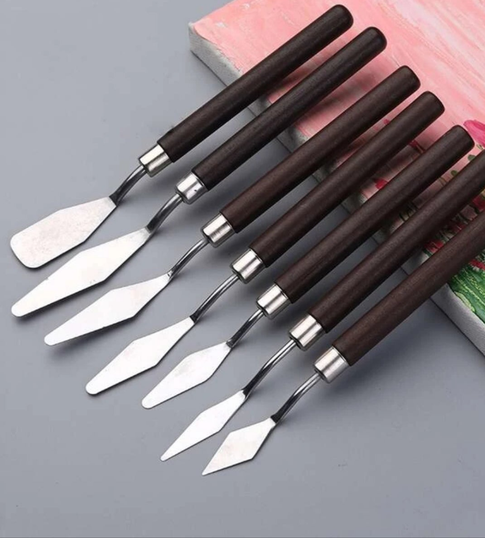 3pcs Wooden Handle Random Carving Tools stainless steel