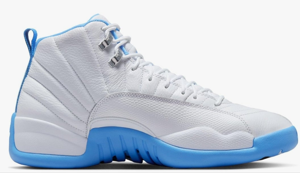 Jordan 12 Retro 'Melo' University Blue/White (CT8013 112)