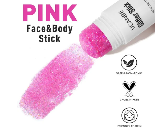 Body Glitter Stick color options