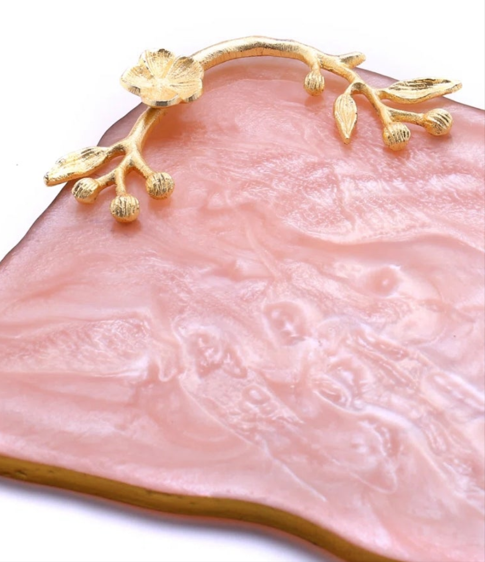 Resin Platter; Cheese Board Serving Board