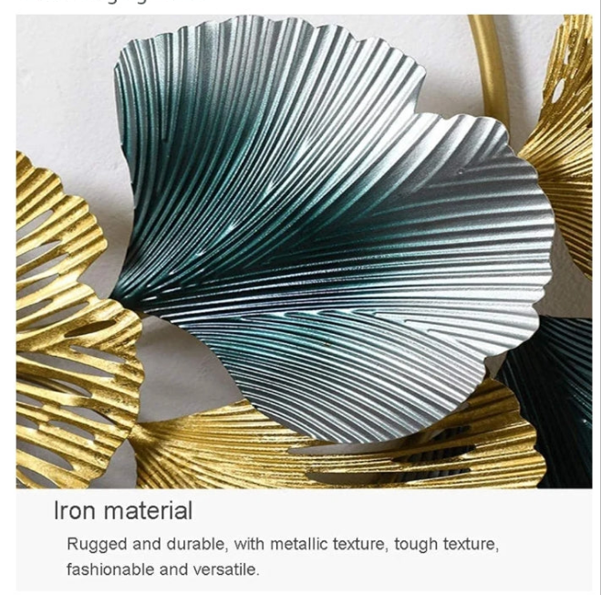 Wall Sculpture Metal Wall Sculptures, Iron Wall Hanging Arts Ornaments, Decor for Bathroom Livingroom Bedroom Patio Bedroom Living Room