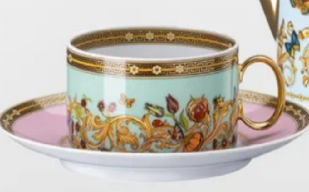 Versace
Butterfly Garden Modern Tea Set for Two