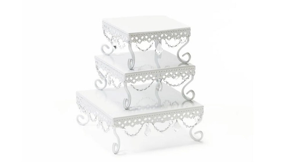 Dessert 3 Piece Cake Stand Set