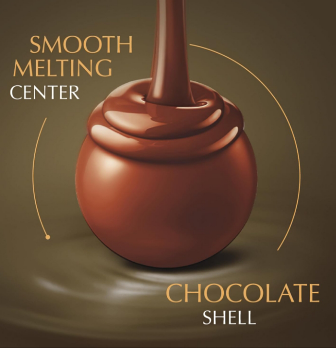 Lindt LINDOR Assorted Chocolate Candy Truffles, Chocolate with Smooth, Melting Truffle Center, 15.2 oz. Bag