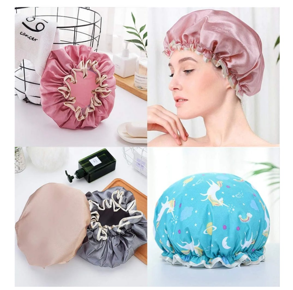Shower cap 1 pc polyester