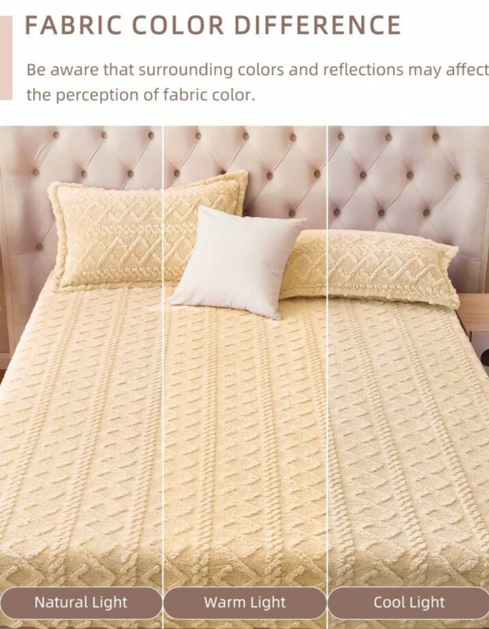 1pc Velvet Bed Sheets, Bedding, Fitted Sheet, Mattress Cover, Skin-Friendly Bed Cover, Soft Warm And Comfortable Bedding For Bedroom, Thickened Autumn And Winter Fleece Bedding, Solid Fuzzy Fitted Sheet King Queen Full Twin Size Bed Sheet, Dust Cover, Bed