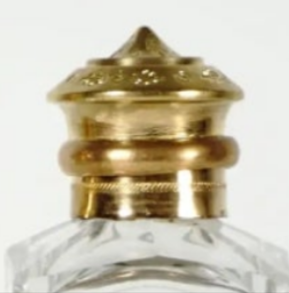 Cut Crystal Perfume Box, Casket